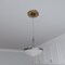 Ekena Millwork Attica PVC Ceiling Medallion (Fits Canopies up to 4 1/8"), Brght Coat Gold, 10"OD x 3 1/2"ID x 3/4"P CMP10ATBGL - alternate 7